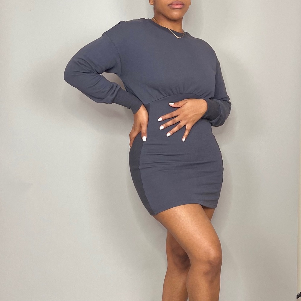 Blue Mini Dress